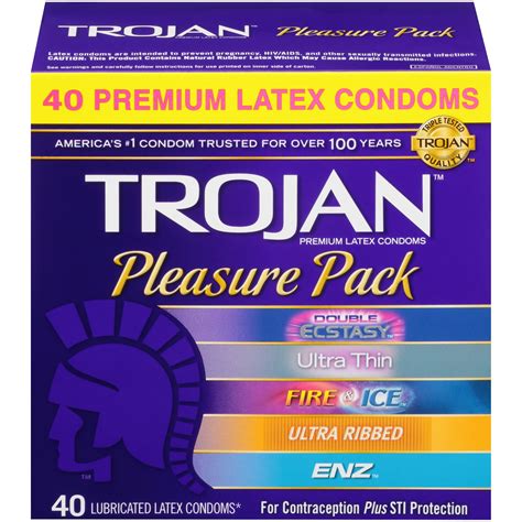 lubricated trojan condoms